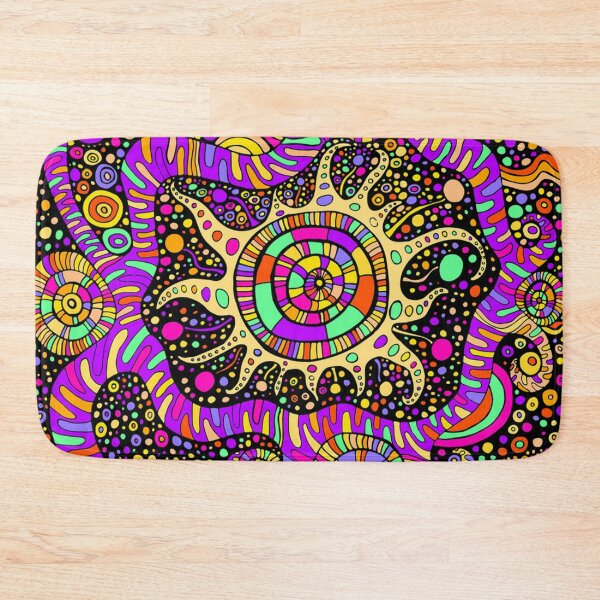 Item preview, Trippy UV Rave Tentacles Black Light Trip designed and sold by willybadu.