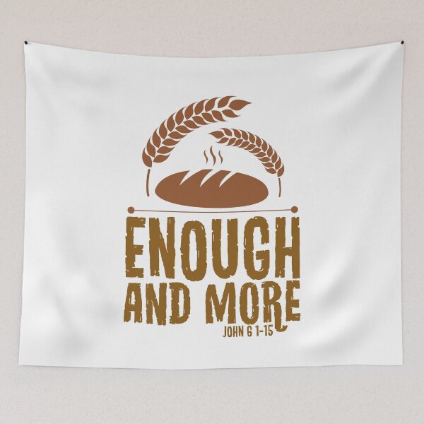 Item preview, Christian saying. Feeding the 5,000 designed and sold by GoodNewsDesign.