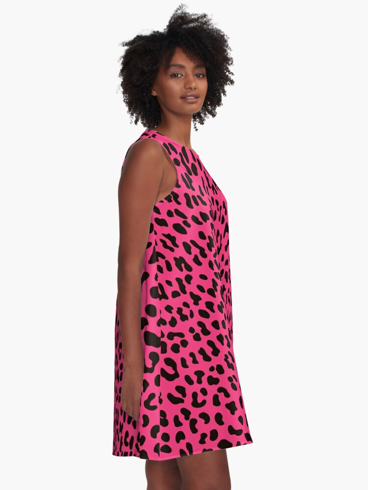 80s leopard print discount dress