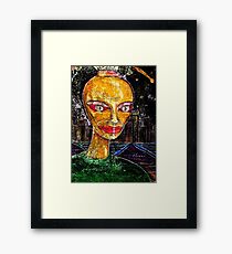 Yesterday Person Framed Print
