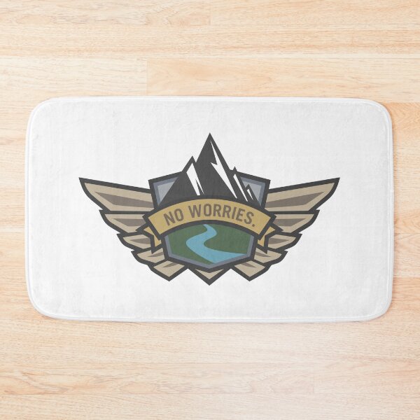 Item preview, No Worries - Outdoor Adventure Logo designed and sold by hobrath.
