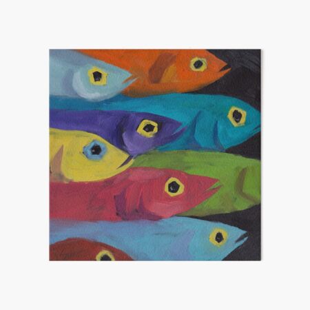Fish Fiesta! Art Board Print