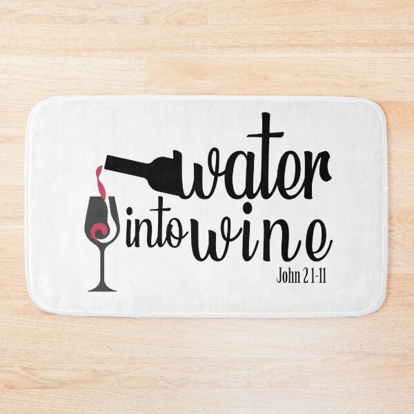 Item preview, Water becomes wine - Jahn designed and sold by GoodNewsDesign.
