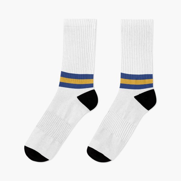 Item preview, Leeds United Retro 1994 Home Jersey White Yellow Blue Bar Design designed and sold by Sporting Colour.