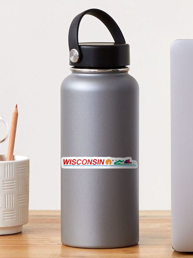 Imagen 1 de 3, Pegatina con la obra Wisconsin, diseñada y vendida por alyssaflitter.