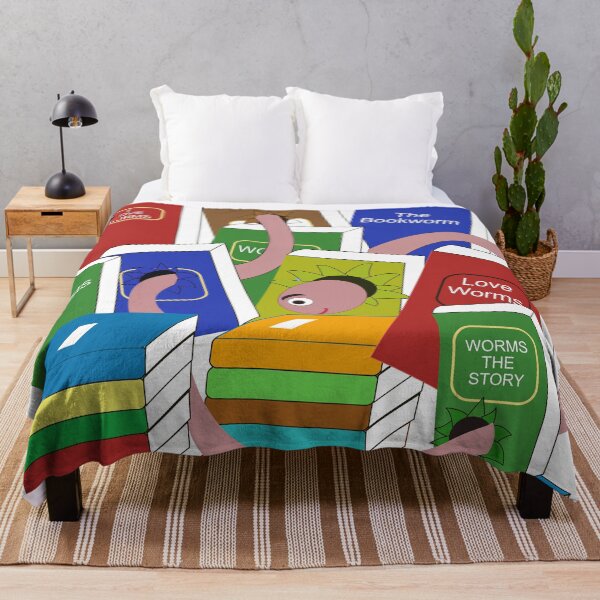 Item preview, the book worm designed and sold by designInk.