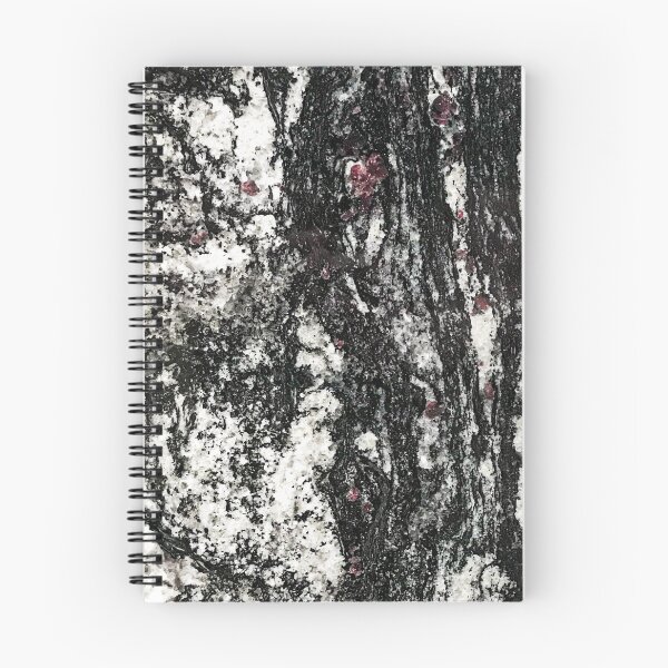 Item preview, Black Web Dripping Red Speckled Granite Stone Texture designed and sold by AWYEZZA.