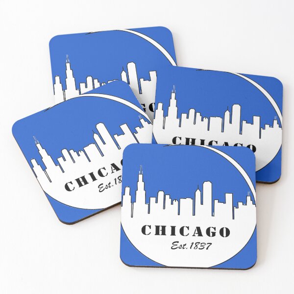 Item preview, wht Chicago Skyline designed and sold by SwampfoxDesign.