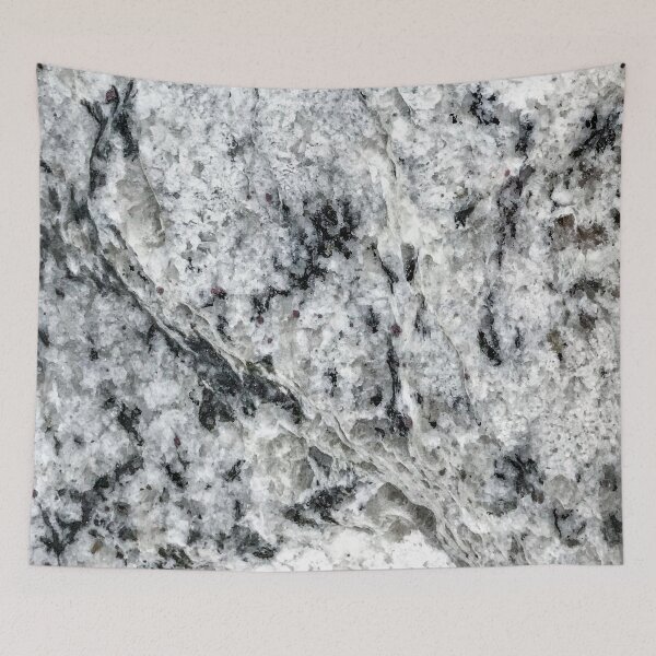 Item preview, Dripping Granite Gray Black and White Speckled Rivers of Rocky Earth Texture designed and sold by AWYEZZA.
