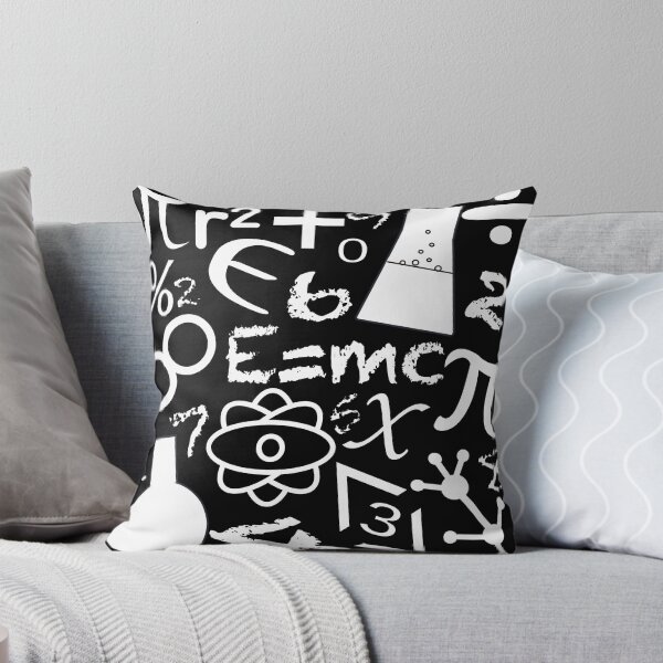 Item preview, math equations and symbols on chalk board designed and sold by designInk.