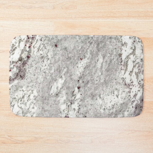 Item preview, Milky Gray Red Speckled River Of Marble Natural Stones Rock Textures designed and sold by AWYEZZA.