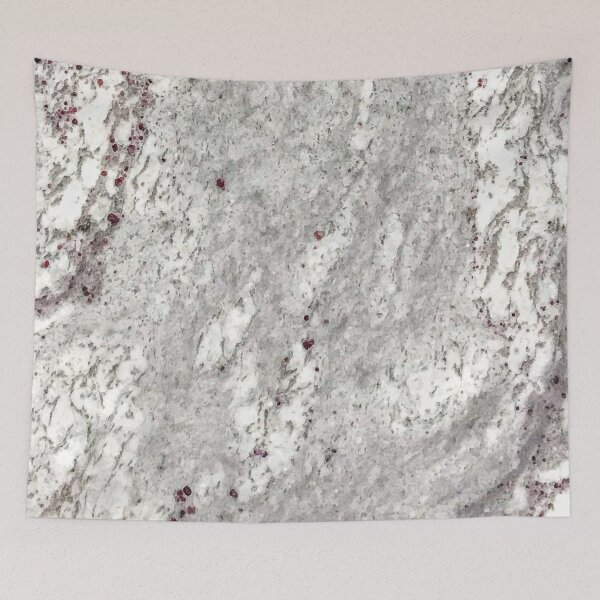 Item preview, Milky Gray Red Speckled River Of Marble Natural Stones Rock Textures designed and sold by AWYEZZA.