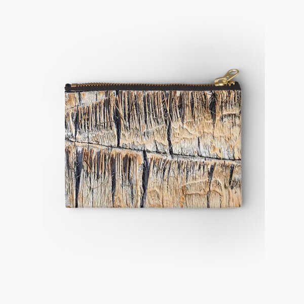 Item preview, Palm Tree Razor Cuts Close Up Tan and Natural Wood Texture designed and sold by AWYEZZA.