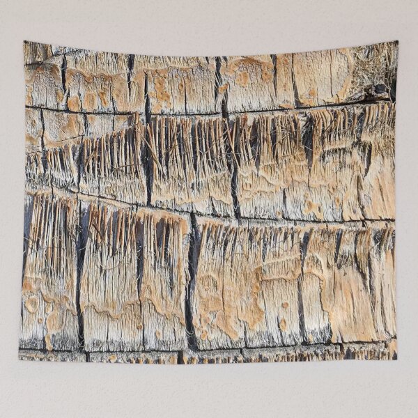 Item preview, Palm Tree Razor Cuts Close Up Tan and Natural Wood Texture designed and sold by AWYEZZA.