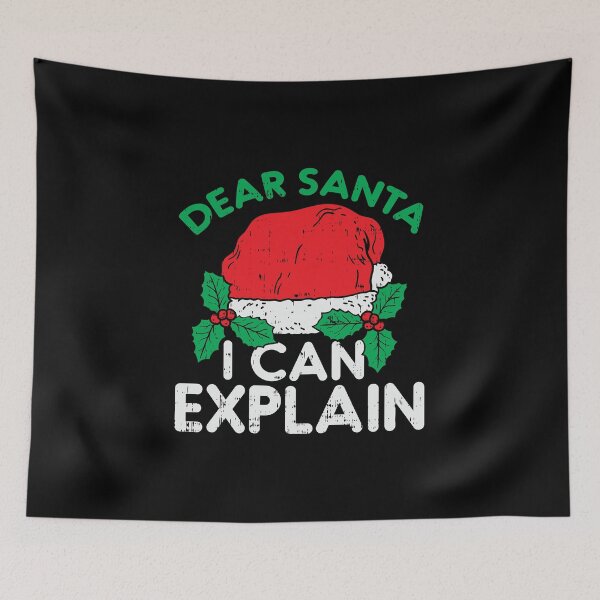 Item preview, Dear Santa I Can Explain designed and sold by Betsytiptoe.