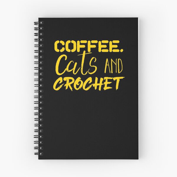 Item preview, Coffee, cats and Crochet! designed and sold by jazzydevil.