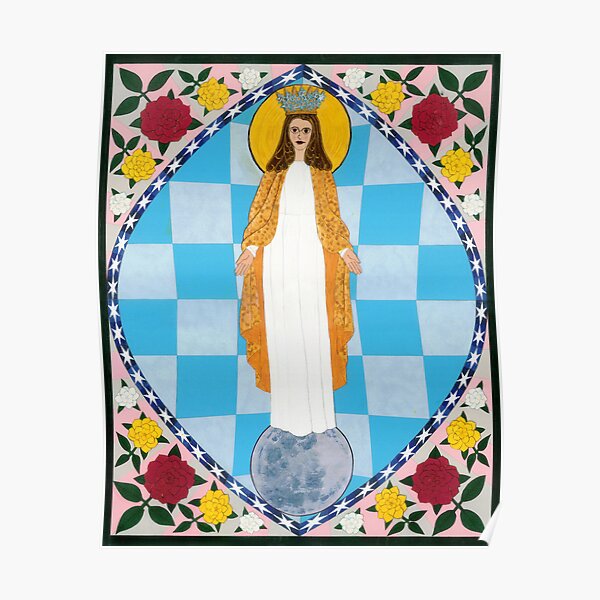 “Icon of the Immaculate Conception” Poster by draber | Redbubble