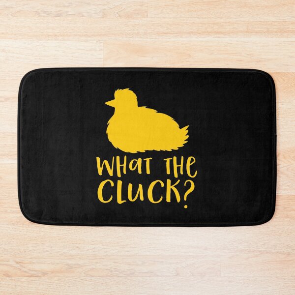 Item preview, What the cluck? with cute chicken designed and sold by jazzydevil.