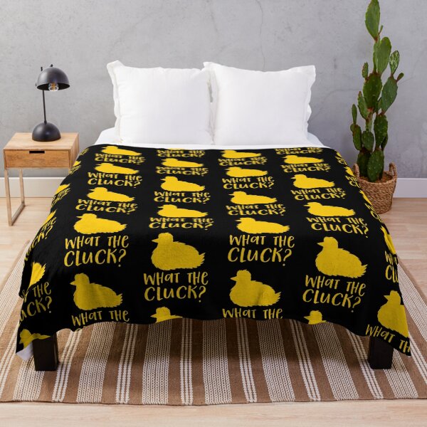 Item preview, What the cluck? with cute chicken designed and sold by jazzydevil.