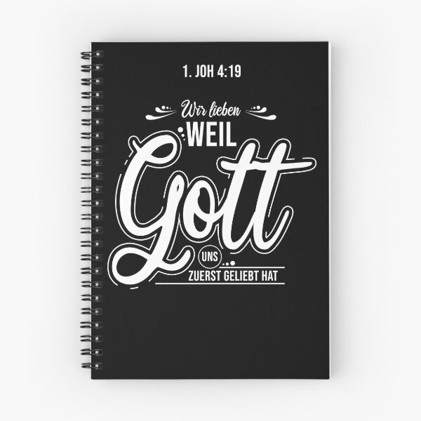 Item preview, Bible verse HFA 1 John 4:19 designed and sold by GoodNewsDesign.