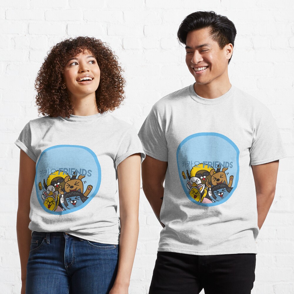 Kakao Friend's Korean style funny and cute Classic T-Shirt