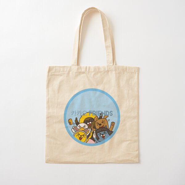 Kakao Friend's Korean style funny and cute Cotton Tote Bag