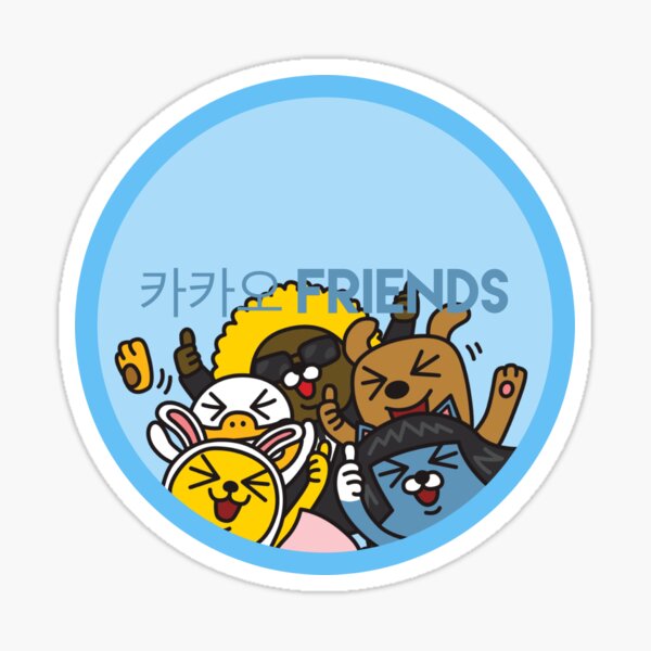 Kakao Friend's Korean style funny and cute Sticker