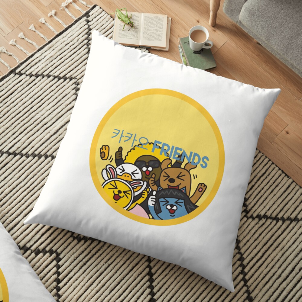 Kakao Friend's Korean style funny and cute Floor Pillow
