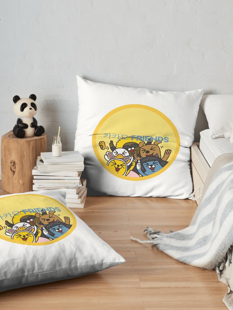 Alternate view of Kakao Friend's Korean style funny and cute Floor Pillow