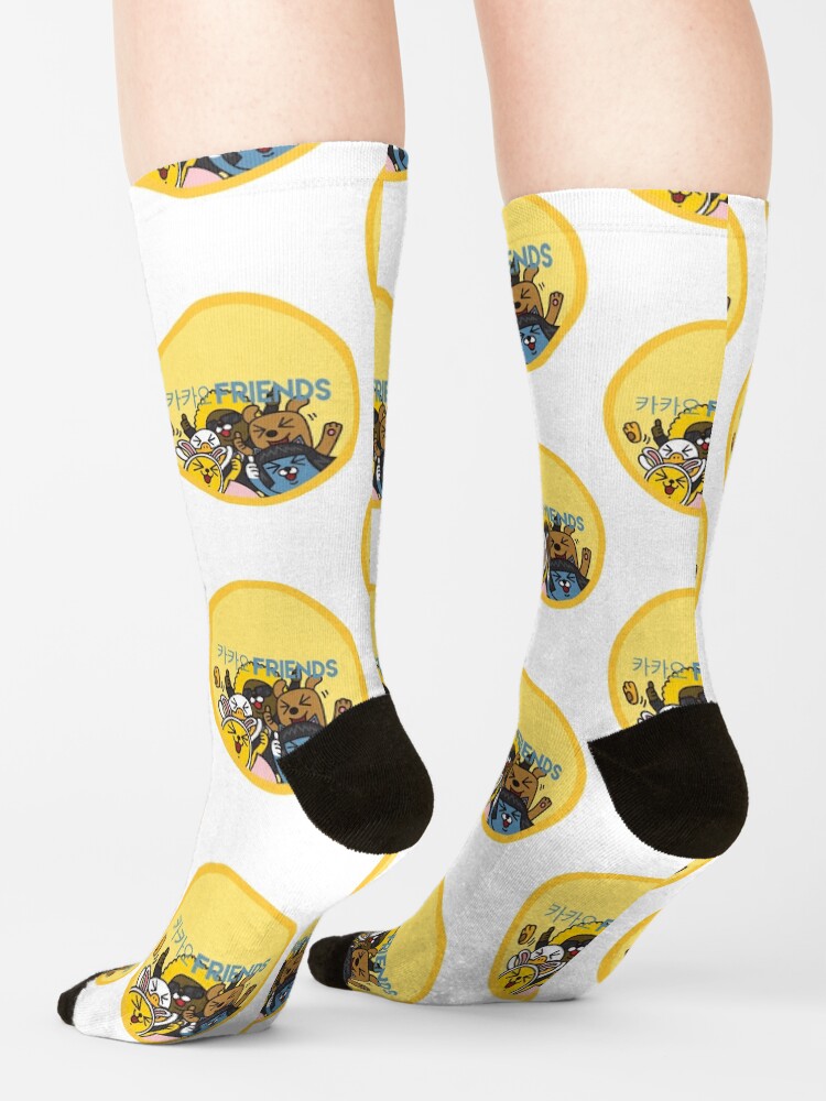 Alternate view of Kakao Friend's Korean style funny and cute Socks