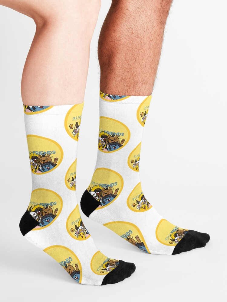 Alternate view of Kakao Friend's Korean style funny and cute Socks