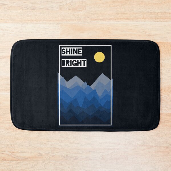 Item preview, Shine Bright Moon Mountains designed and sold by Sweetie Spicy.