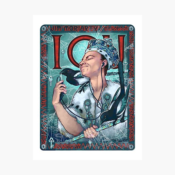 Moriarty Art Nouveau Photographic Print