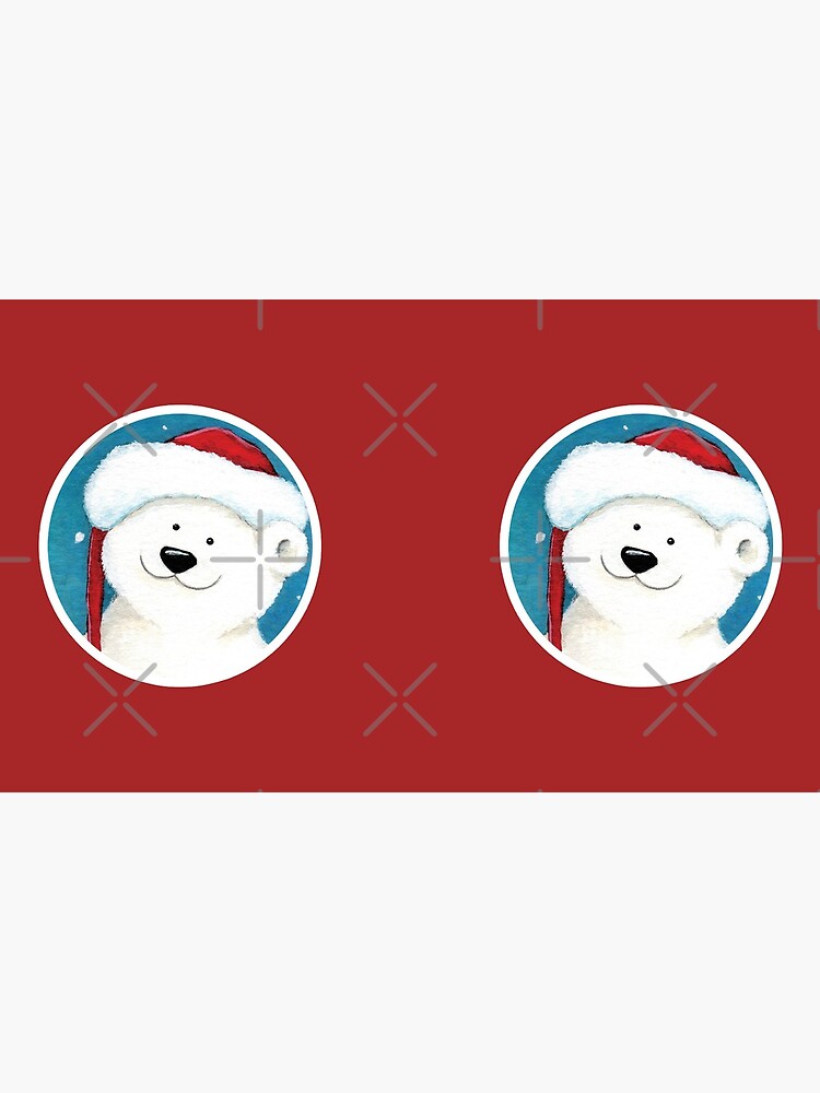 Christmas Polar Bear by LisaMarieArt