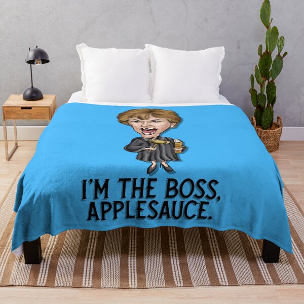 Item preview, She’s the boss, applesauce. designed and sold by BethLeo.