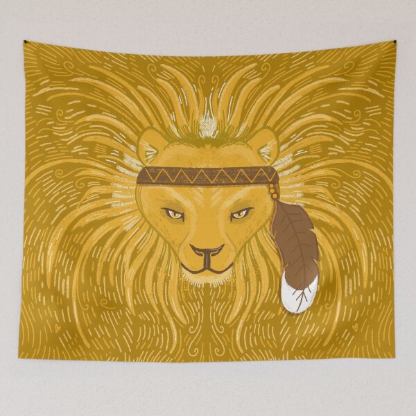 Item preview, Tribal Lion designed and sold by jasmineberry.