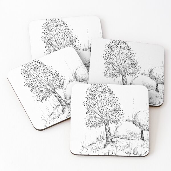 Item preview, TREE AND ROCKS designed and sold by svvp.
