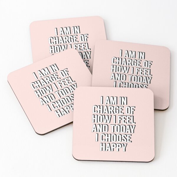 Item preview, I Am In Charge of How I Feel and Today I Choose Happy designed and sold by MotivatedType.