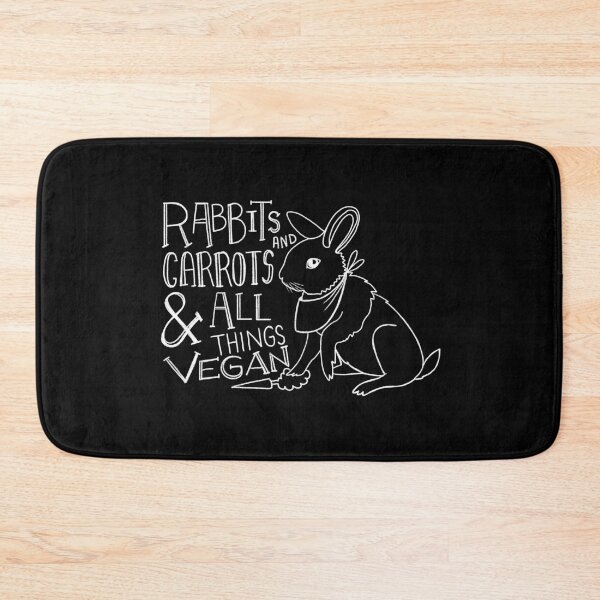 Item preview, Rabbits and carrots and all things VEGAN designed and sold by jasmineberry.