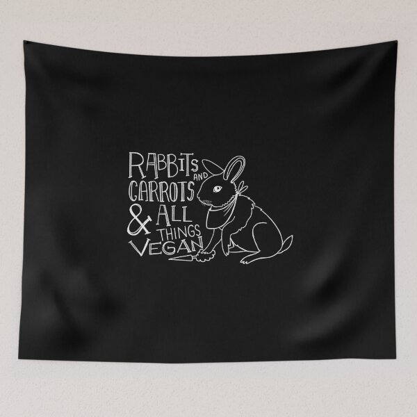 Item preview, Rabbits and carrots and all things VEGAN designed and sold by jasmineberry.