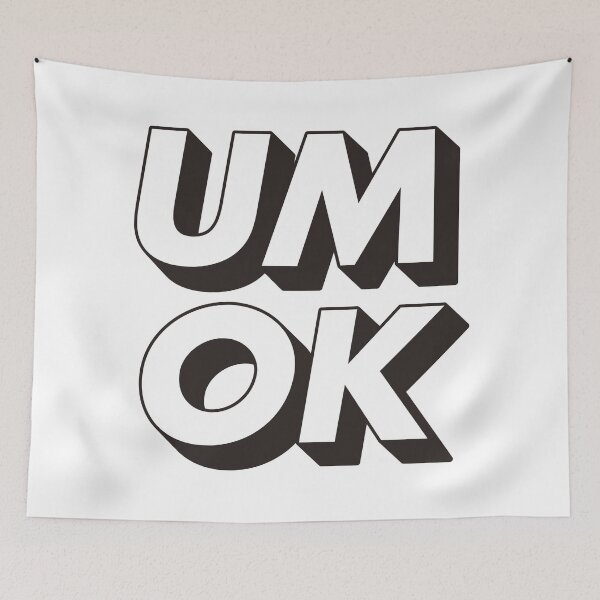 Item preview, Um Ok designed and sold by MotivatedType.