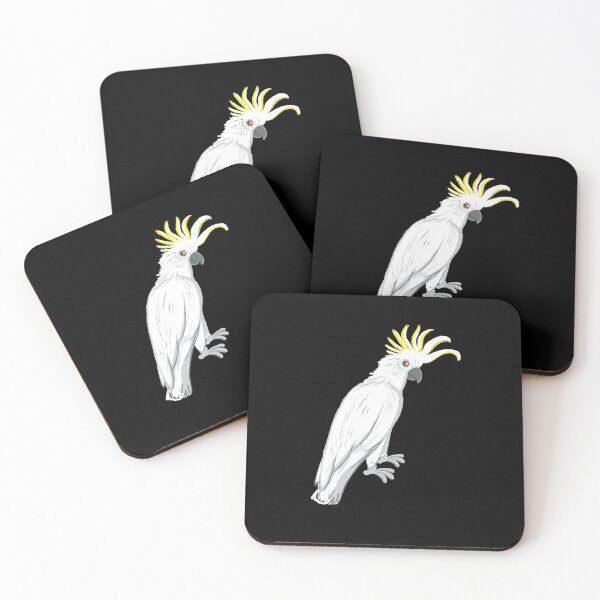 Item preview, Sulphur crested cockatoo designed and sold by jasmineberry.