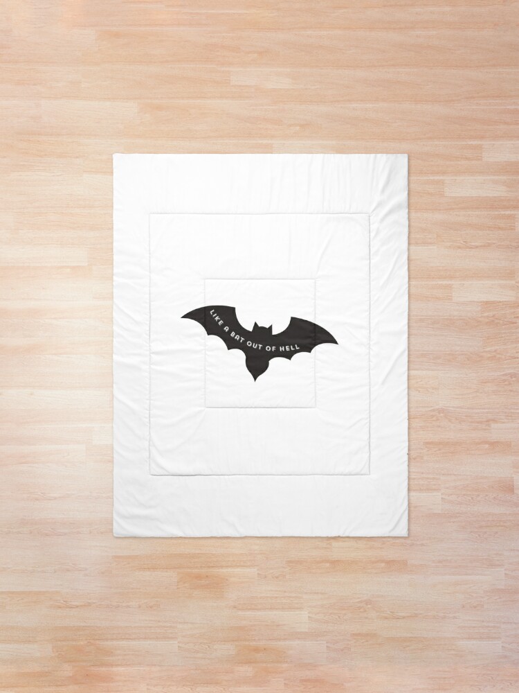 Like A Bat Out Of Hell Jonas Brothers Comeback Comforter By
