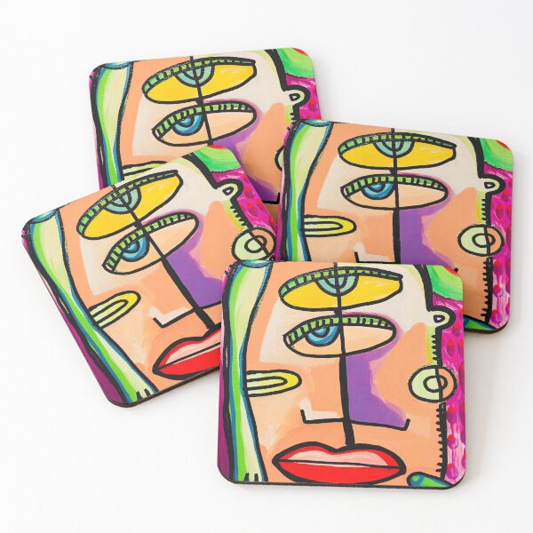 Item preview, Too Close Abstract Art Painting by Jelene.com designed and sold by Jelene.
