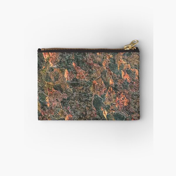 Item preview, Rusty Red Orange Dark Green Rock Natural Formation Texture designed and sold by AWYEZZA.