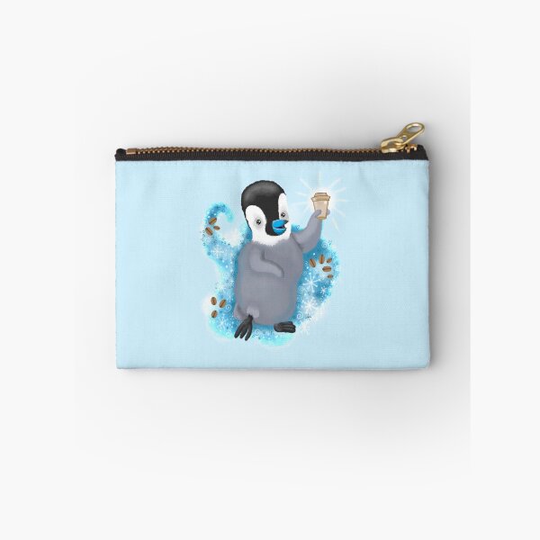 Item preview, Winter Penguin holding a coffee designed and sold by jasmineberry.