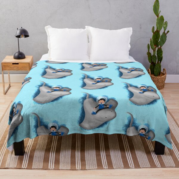 Item preview, Stingray and boy designed and sold by jasmineberry.