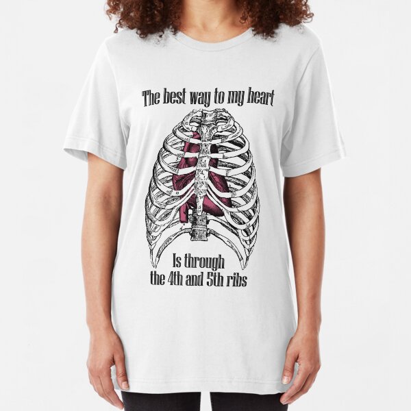 The Best Way to My Heart Slim Fit T-Shirt