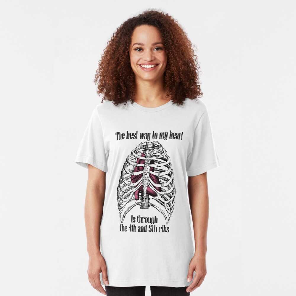 The Best Way to My Heart Slim Fit T-Shirt