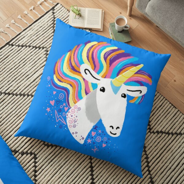 completely love this unicorn Floor Pillow